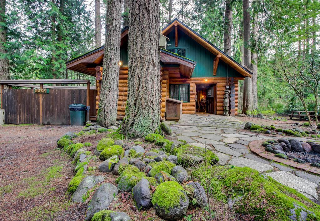 Zoe'S Log Cabin Welches Exterior foto